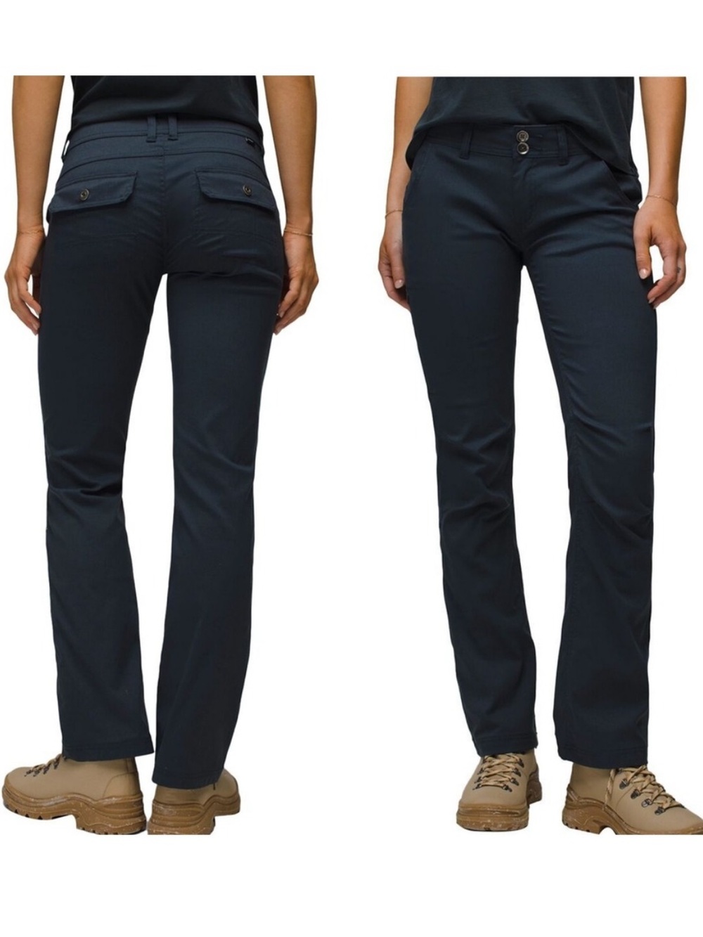 Prana Halle convertible hiking pants 
Navy blue NEW 6